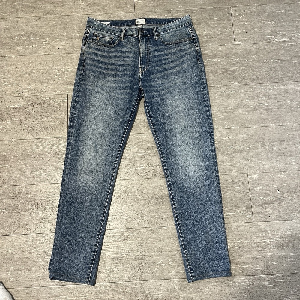 Todd Snyder Jeans Mens Blue Denim Skinny Fit Casual (34x29)